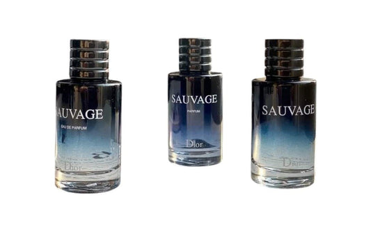 set Dior de perfumes sauvage