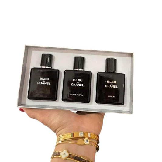 set de perfumes chanel de caballero