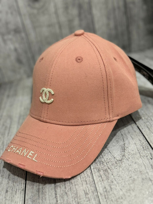 gorra chanel rosa